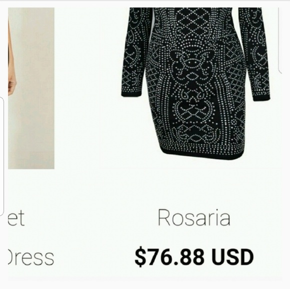 Studded Mini Dress - Picture 2 of 3